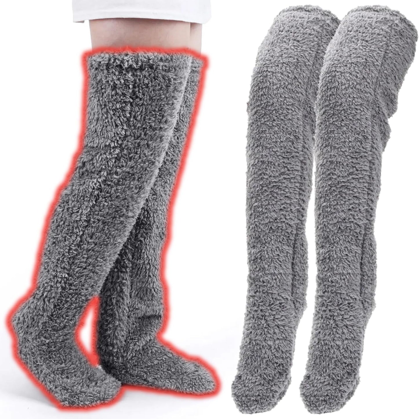 Зимски термо чорапи до колена