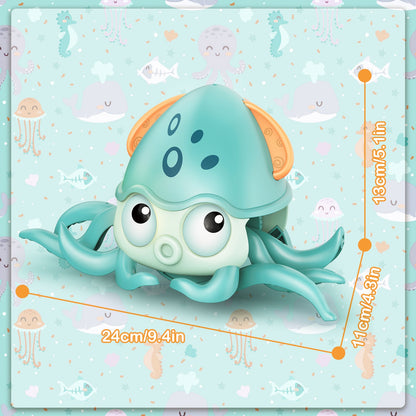 Танцувачки Октопод Со Музика и ЛЕД Светла