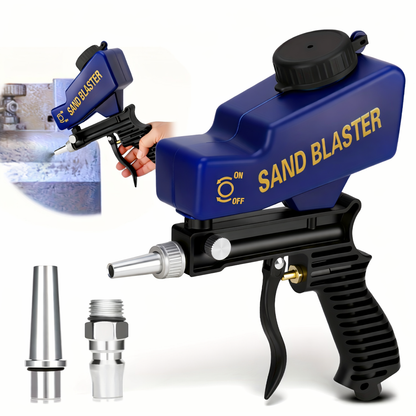 Пиштол за пескарење (отстранување ‘рѓа и полирање)