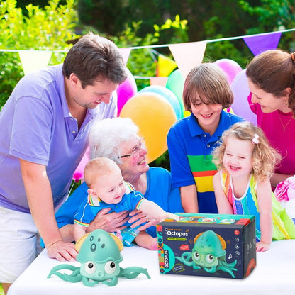 Танцувачки Октопод Со Музика и ЛЕД Светла