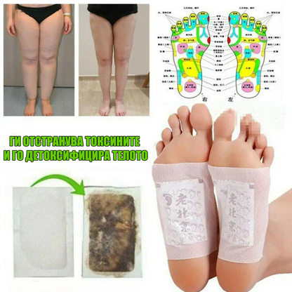 Детокс Фластери за Стапала